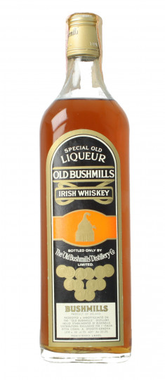 Old Bushmill Irish  Whiskey - Bot.60's or early 70's 75cl 43% special old liqueur