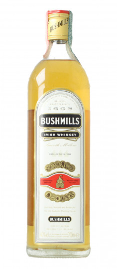 Old Bushmill Irish  Whiskey Bot in The 90's early 2000 70cl 40% OB