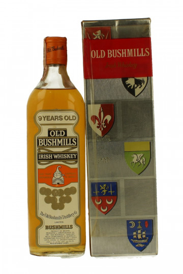 OLD BUSHMILLS 9 Years Old Bot in The 70's 75cl 43%