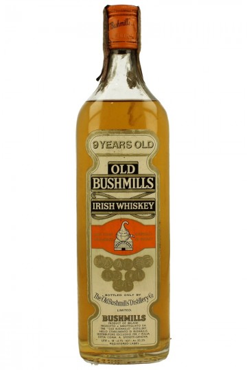 OLD BUSHMILLS 9yo bot 60/70's 75cl 43%