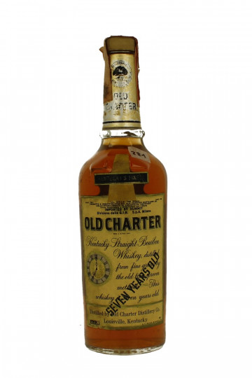 Old Charter KENTUCKY  Straight Bourbon Whiskey 7yo bot 60/70's 75cl 43% KENTUKY STRAIGHT