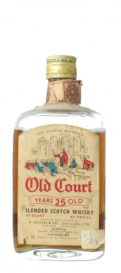 OLD COURT 25yo 75cl 86 US-Proof - Blended