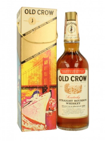 OLD CROW  KENTUKY STRAIGHT  4/5 QUARTCL 86 PROOF%