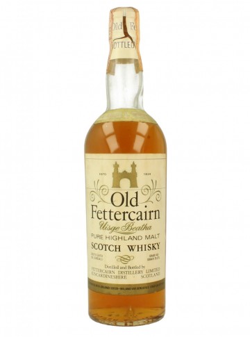 OLD FETTERCAIRN 8 years old Bot.60's 75cl 43% OB - Orlandi Imp.