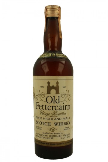 OLD FETTERCAIRN 8yo Bot.60/70's 75cl 43% OB