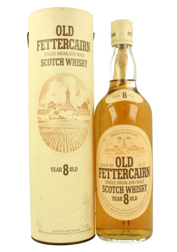 OLD FETTERCAIRN 8yo Bot.80's 75cl 40% OB