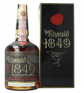 OLD FITZGERALD 1849  Kentucky Straight Bourbon 8 year old - Bot. in The 70's 75cl 45.2% OB-