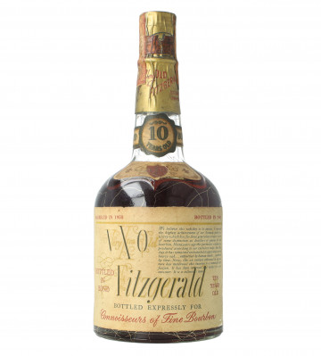 OLD FITZGERALD Kentucky Straight Bourbon 10 year old 1958 1969
