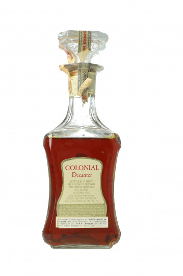 OLD FITZGERALD  Kentucky Straight Bourbon 6 years old Bot.1960/70's 75cl 45% Colonial Decanter