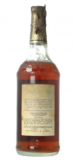 Old Fitzgerald Kentucky Straight Bourbon Whiskey 6 year Old 1960 -1970 circa 75cl 43%