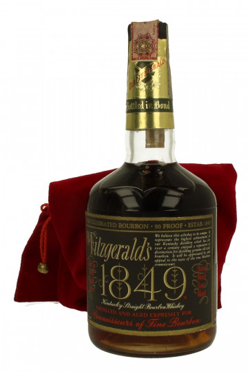 OLD FITZGERALD'S '1849' 8 Years Old - Bot.60's or early 70's 4/5 Quart 90 US Proof Stitzel Weller Distillery