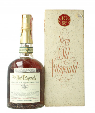 OLD FITZGERALD Very Extra Old 10 Years Old 1958 1968 4/5-Quart 90 proof