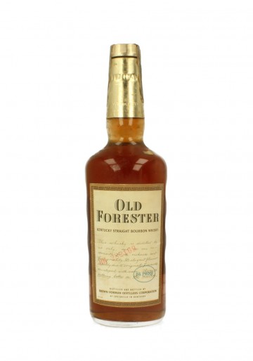 OLD FORESTER KENTUKY STRAIGHT  75CL 43%