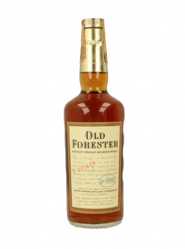 OLD FORESTER KENTUKY STRAIGHT  75CL 43%