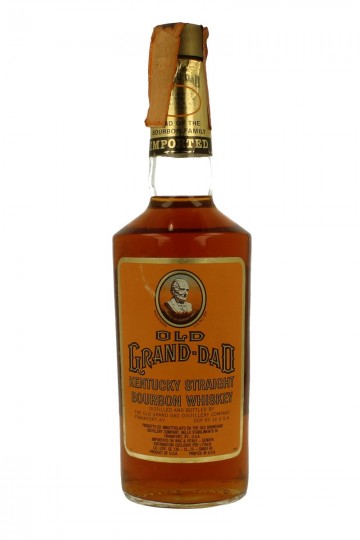 Old Grand Dad    Straight Bourbon Whiskey BOTTLED IN THE  80'S 75cl 40%
