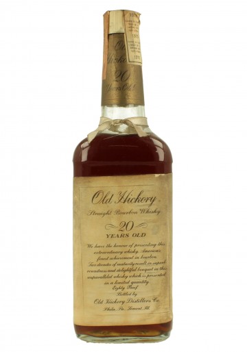 OLD HICKORY 20 years old Bot.1970's 75cl 40%