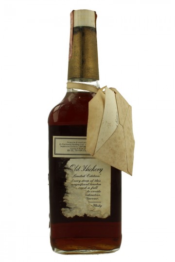 OLD HICKORY Straight Bourbon Whisky 20 years old bot 60/70's 75cl 40%