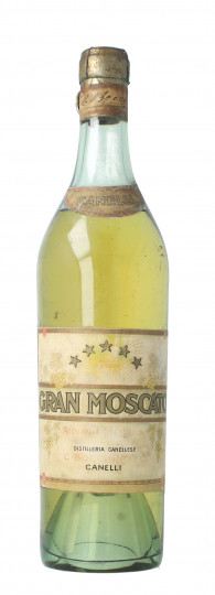Old Italian Grappa Bocchino Gran Moscato 1950 circa 75cl