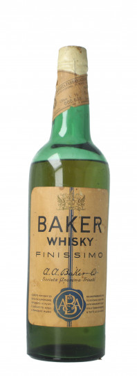 Old Italian Whisky Baker Bottled around 1930 75cl