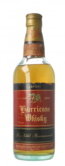 Old Italian Whisky Hurricane 1960 circa 75cl