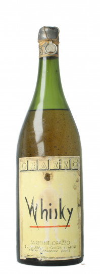Old Italian Whisky Orazzo bottled  around 1940 75cl