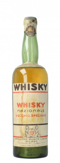 Old Italian Whisky Vecchio Nazionale bottled  around 1940 75cl