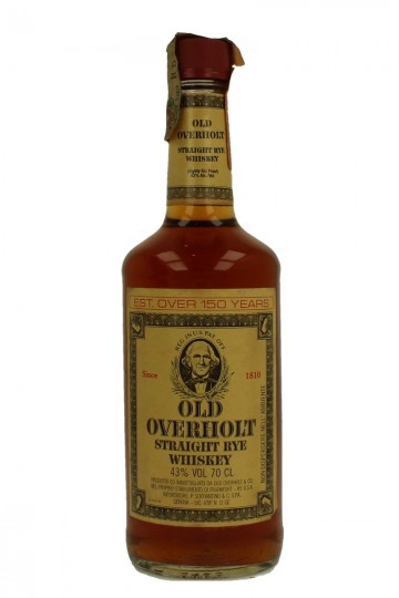 OLD OVERHOLT Straight Rye Whiskey 70cl 43%