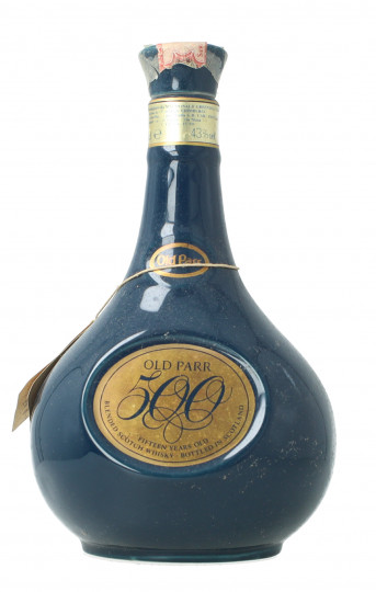 Old Parr  Blended  Scotch  Whisky 15 Year Old - Bot. in The 80's 75cl 43% Ob- 500Th anniversary  SW