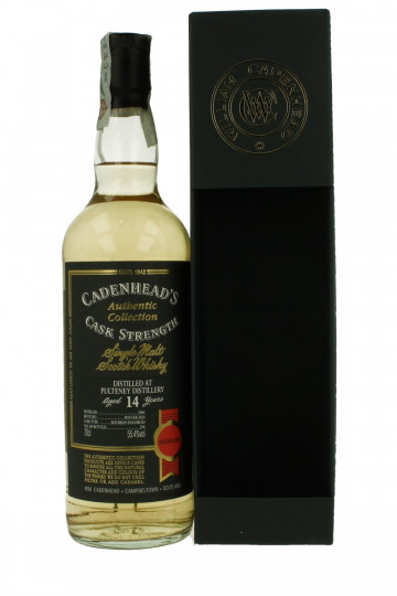 OLD PULTENEY 14 Years Old 2006 2020 70cl 55.4% Cadenhead's -Authentic Collection