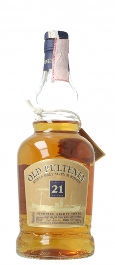Old Pulteney Highland Scotch Whisky 21 year old 70cl 46% OB-OPEN BOTTLE TOP PRICE