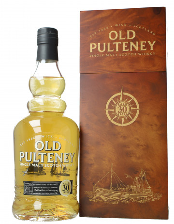 Old Pulteney Highland Scotch Whisky 30 Year Old 1982 70cl 40.1% OB-