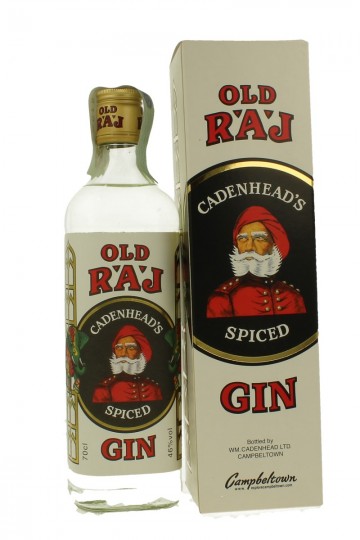 Old RAJ Gin Spiced 70cl 46% Cadenhead's -