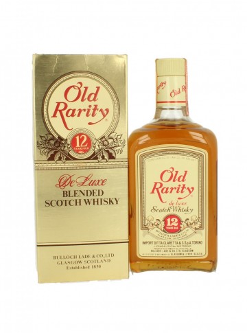 OLD RARITY  12yo Bot.60/70's 75cl  40% Bulloch Lade Co. - Blended