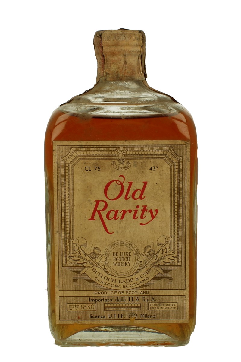 OLD RARITY (caol Ila) Bot. 60's 75 CL 43% Bulloch Lade Co