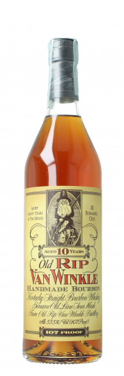 Old Rip Van winkle  Kentucky Straight Bourbon  Whiskey 10 Year Old 75cl 53.5% bottle code L 20258 01 1237D