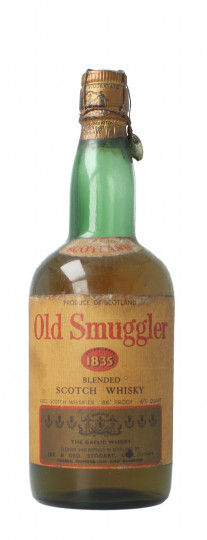 Old Smuggler Blended Scotch Whisky Bot.1940/50's 75cl 86 Proof Spring cap- Very rare