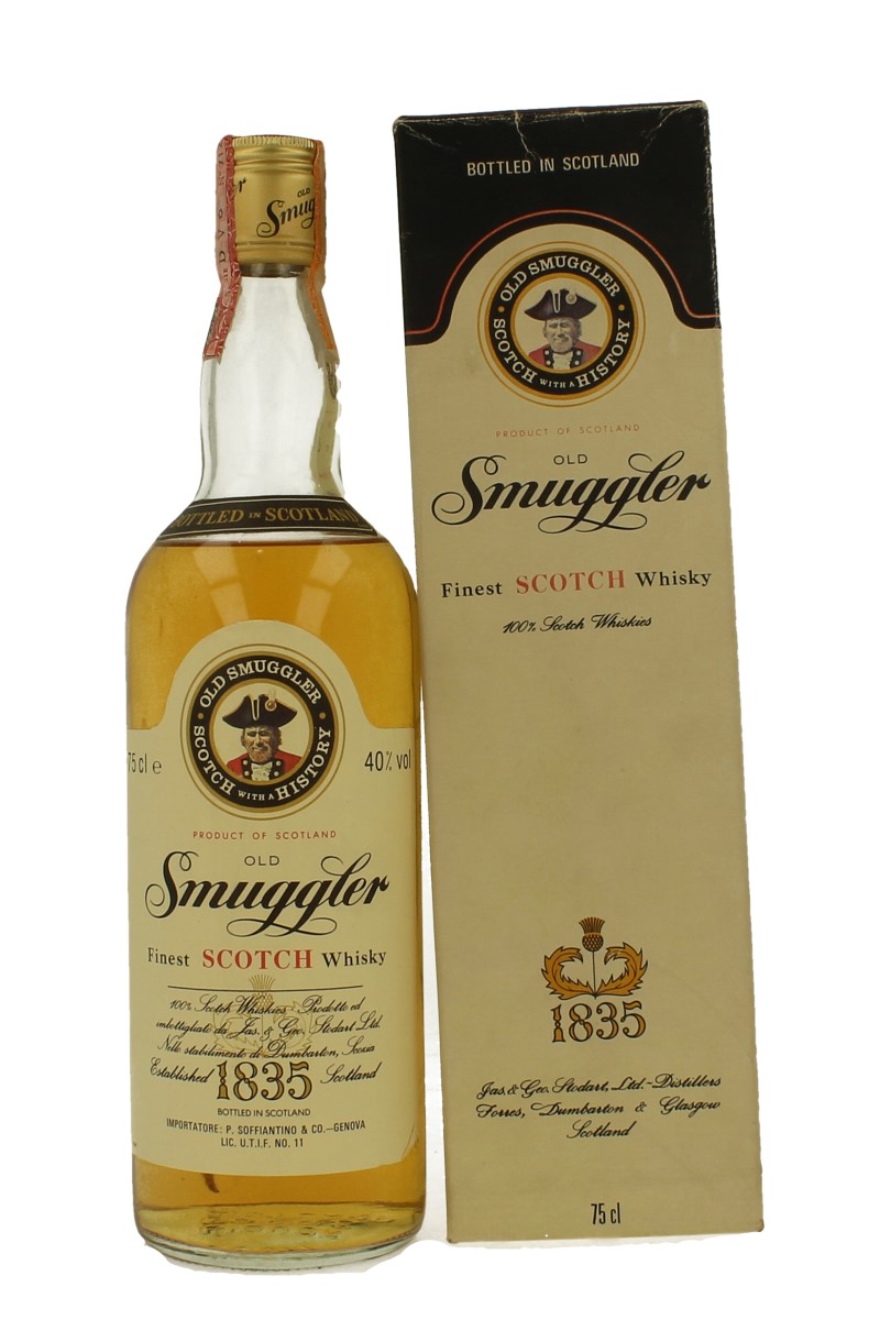 Old Smuggler Blended Scotch Whisky Bot.70's 75cl 40 Products