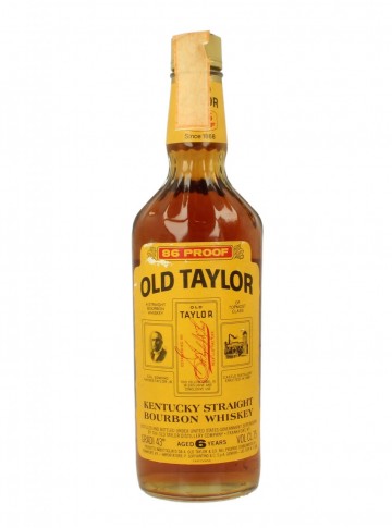 OLD TAYLOR  KENTUKY STRAIGHT  75CL 86 PROOF%