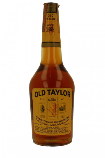 Old Taylor Straight Bourbon Whiskey bot 60/70's 75cl 43%