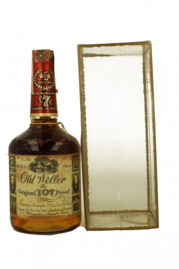 Old Weller 107 Kentucky Straight Bourbon Whiskey - Bot. in The 70's 75cl 53.5% OB  -
