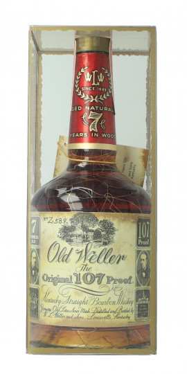Old Weller 107 Kentucky Straight Bourbon Whiskey - Bot. in The 80's 75cl 53.5% OB  -
