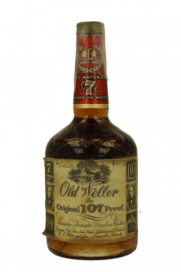 OLD WELLER Kentuky Straight 7 years old - W.L. Weller and Sons 75cl 107 proof - 53.5% - - W.L. Weller and Sons Z-4658