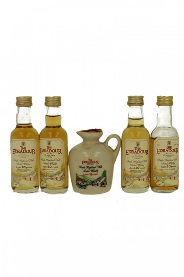 Old Whisky Edradour  Miniatures mixed 5x5cl