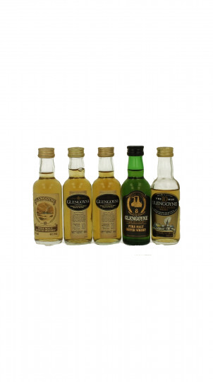 Old Whisky Malt  Miniatures Glengoyne mixed 5x5cl