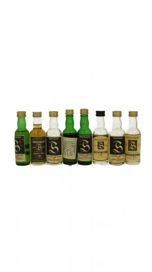 Old Whisky Malt  Miniatures SPRINGBANK mixed 15x5cl