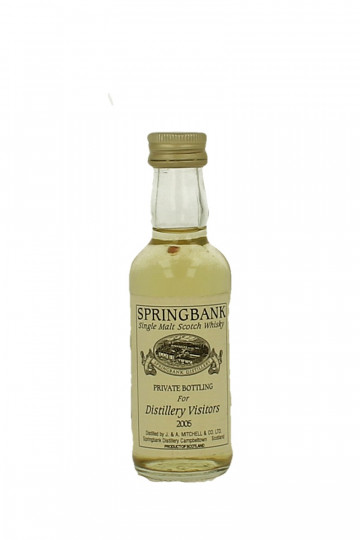 Old Whisky Springbank Miniatures mixed 5x5cl 3x12yo-1 distillery edition 2006-1 21yo