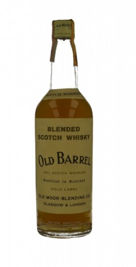 OLDMOOR Old Barrel  Bot.60/70's 75cl   43% - Blended