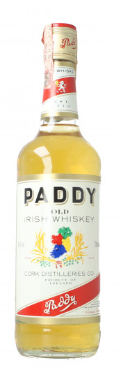 PADDY Old Irish Whisky - Bot. in The 90's 70cl 40%