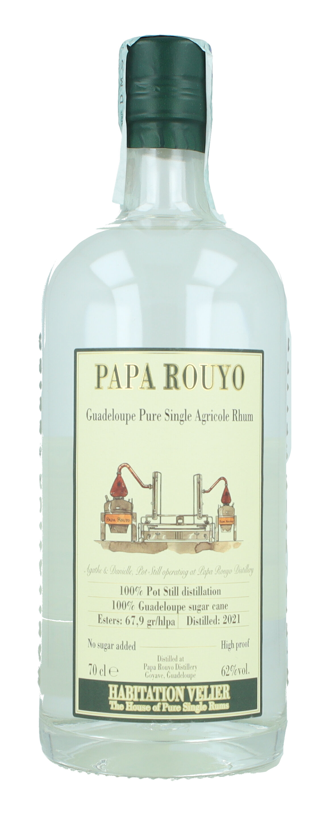 Papa Rup Brewing PAPA ROUYO WHITE Agricole Rum 70cl 62% - Products - Whisky Antique ...