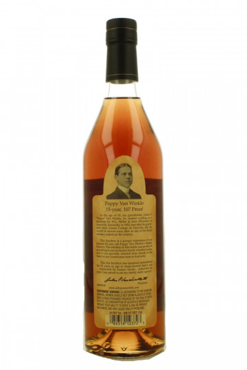 Pappy Van Winkle 15 Years Old bottled 2022 75cl 107 Proof